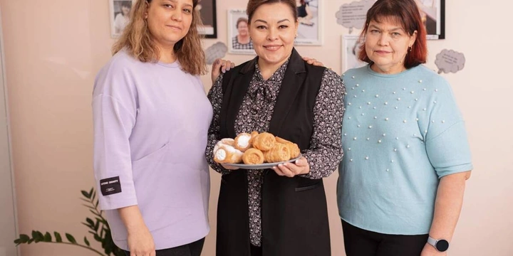 Три сестры ВкусВилла. Слева направо: Ирина Степанова, Надежда Каганович, Татьяна Артамонова