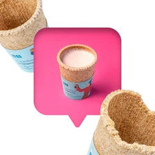 ВкусВилл тестирует новые стаканы — удобные и&nbsp;съедобные