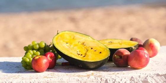 Как выращивают оранжевые, жёлтые, красные арбузы