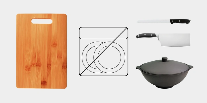 8 вещей, которые нельзя мыть в&nbsp;посудомоечной машине