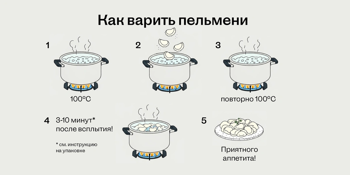 Сколько варить пельмени и&nbsp;как делать это правильно