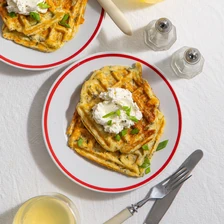 Творожные вафли с&nbsp;сыром