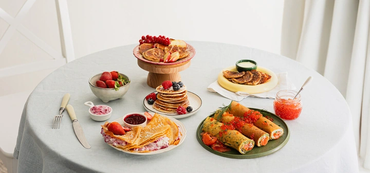 ПП-блины: 7 проверенных рецептов на&nbsp;каждый день