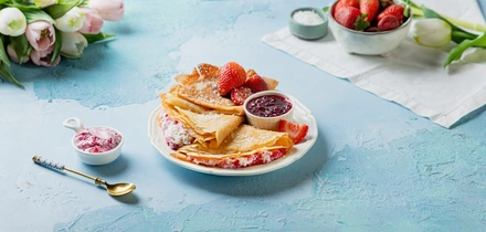 ПП-блины: 7 проверенных рецептов на&nbsp;каждый день