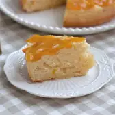Пирог с&nbsp;персиками
