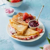 Кокосовые блинчики на&nbsp;рисовой муке