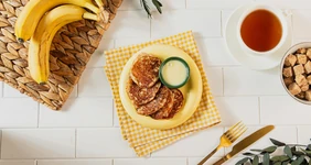 Банановые панкейки на&nbsp;рисовой муке