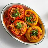 Фаршированные перцы с&nbsp;фасолью