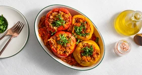 Фаршированные перцы с&nbsp;фасолью