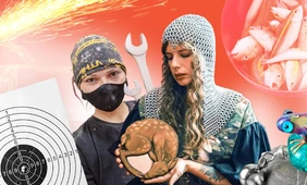 «Неженские» женские удовольствия: рыбалка, мотоциклы, ножи, футбол и&nbsp;Warhammer 40,000