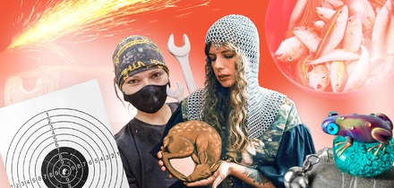 «Неженские» женские удовольствия: рыбалка, мотоциклы, ножи, футбол и&nbsp;Warhammer 40,000