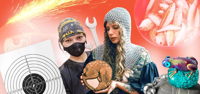 «Неженские» женские удовольствия: рыбалка, мотоциклы, ножи, футбол и&nbsp;Warhammer 40,000