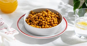 Запечённый нут в&nbsp;медовой корочке