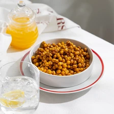 Запечённый нут в&nbsp;медовой корочке