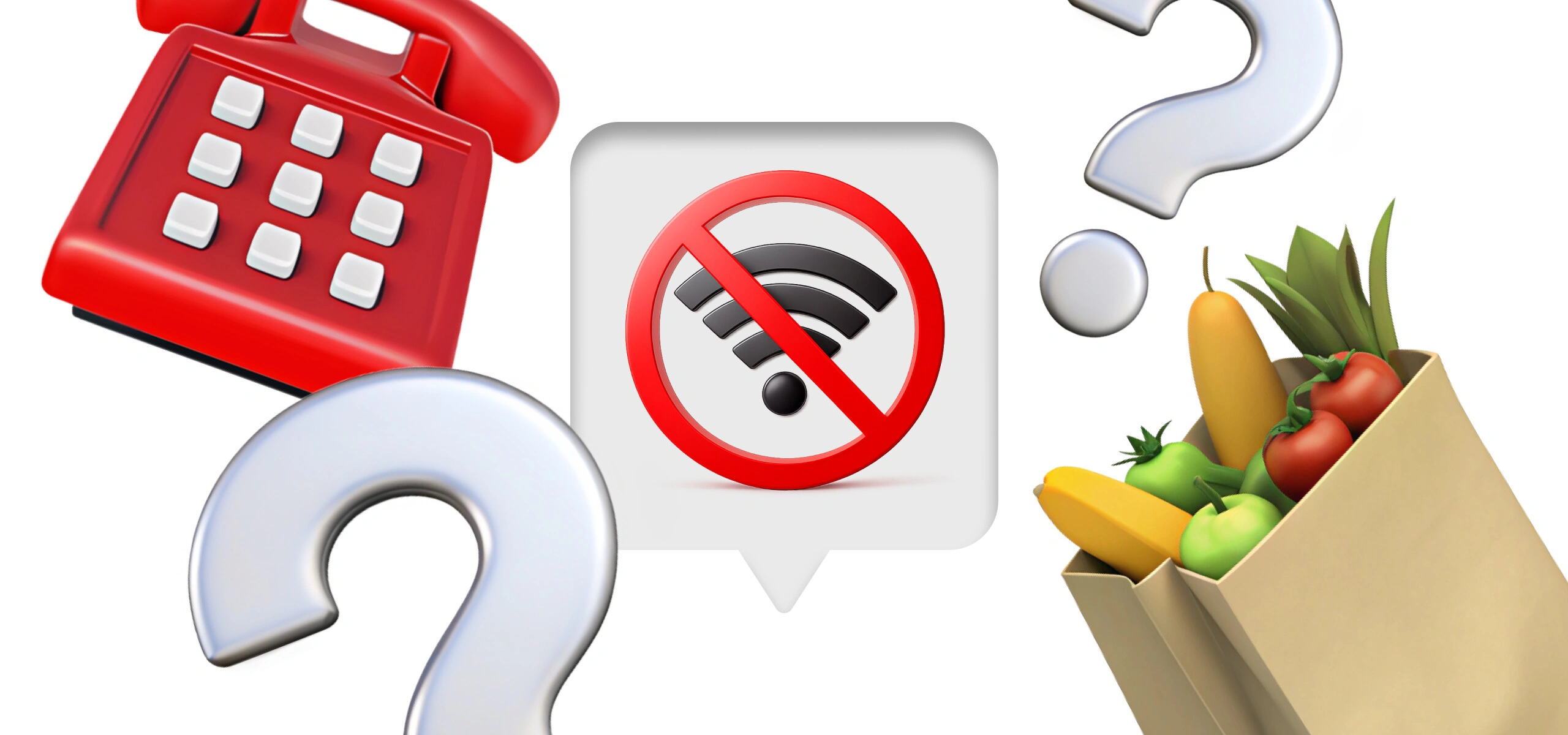 Как заказать или оплатить покупку, если пропал интернет