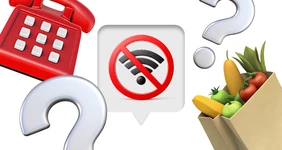 Как заказать или оплатить покупку, если пропал интернет