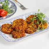 Свекольно-тыквенные котлеты
