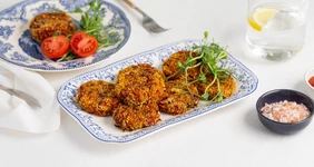 Свекольно-тыквенные котлеты