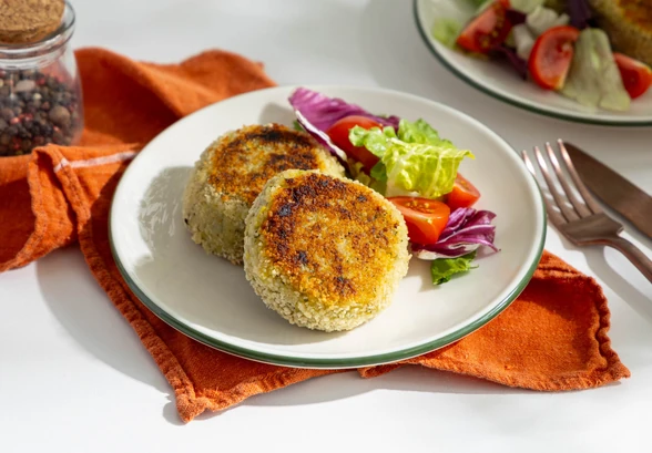 Рецепт «Картофельные котлеты с&nbsp;квашеной капустой»