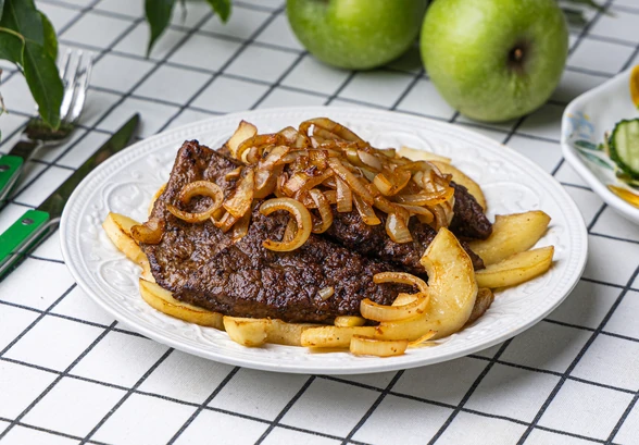 Рецепт «Печень по-берлински»
