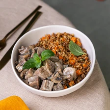 Язык с&nbsp;грибами