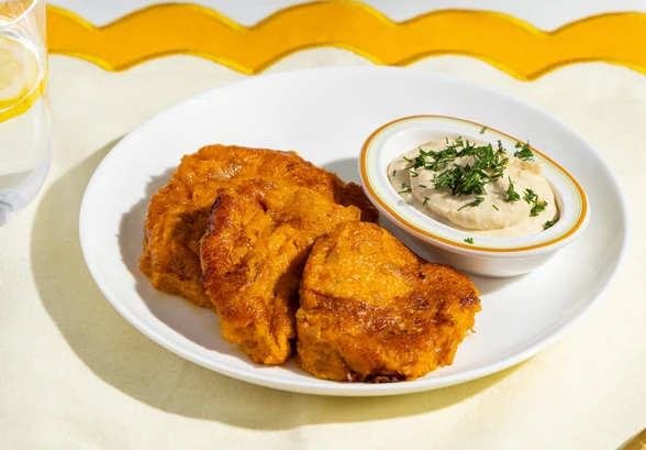 Рецепт «Оладьи из&nbsp;батата»