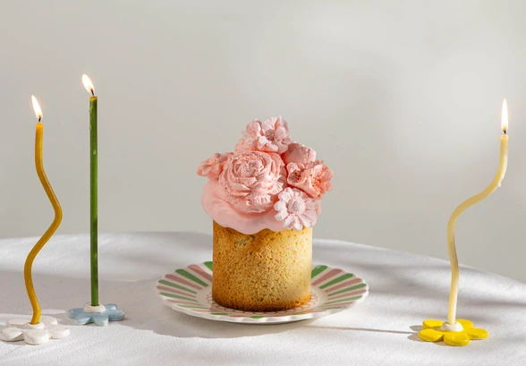 Рецепт «Декор для&nbsp;кулича «Съедобные цветы»»