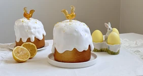 Кулич с&nbsp;лимонной начинкой