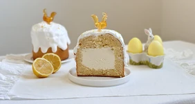 Кулич с&nbsp;лимонной начинкой