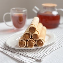 Вафельные трубочки