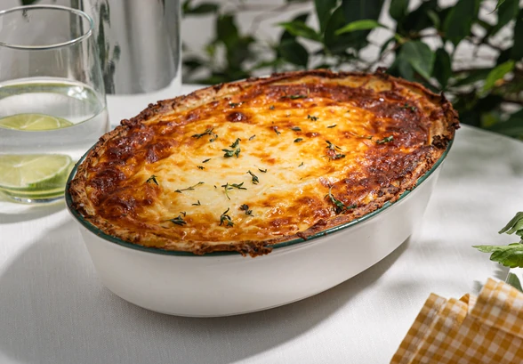 Рецепт «Картофельный киш с&nbsp;тунцом»