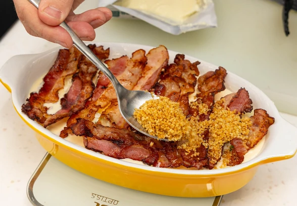 Рецепт «Запеканка с&nbsp;беконом»