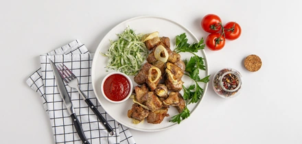 Как вкусно приготовить мясо в&nbsp;аэрогриле: 7 простых пошаговых рецептов