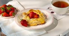 Корзинки из&nbsp;фило с&nbsp;клубникой
