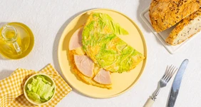 Омлет с&nbsp;пекинской капустой