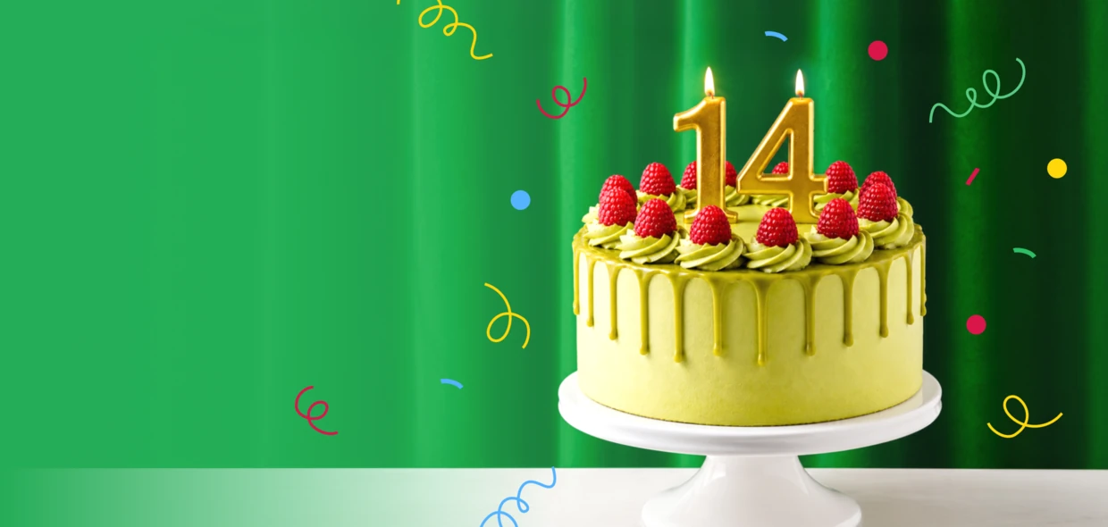 Нам14 лет!