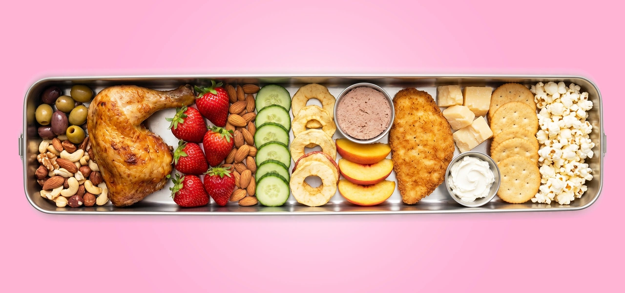 Чем перекусить: собрали 10 коробочек с&nbsp;перекусами по&nbsp;гарвардской тарелке