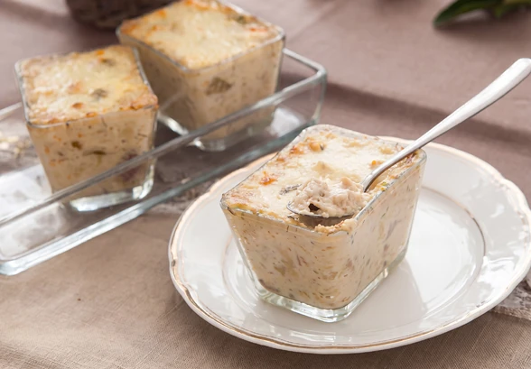 Рецепт «Жюльен с&nbsp;курицей и&nbsp;грибами»
