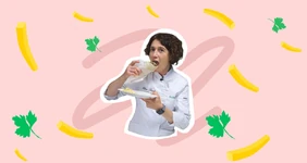 Греческий гирос с&nbsp;овощами
