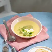 Картофельный крем-суп с&nbsp;щавелём