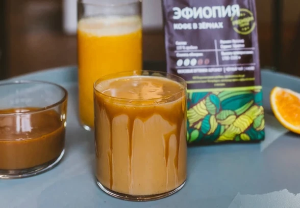 Рецепт «Кофе с&nbsp;апельсинами»