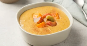Льняная каша с&nbsp;ревенем