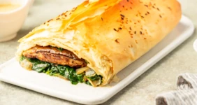 Веллингтон с&nbsp;белыми грибами (веганский)