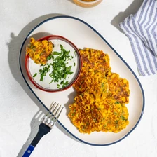 Кукурузные лепёшки с&nbsp;сыром