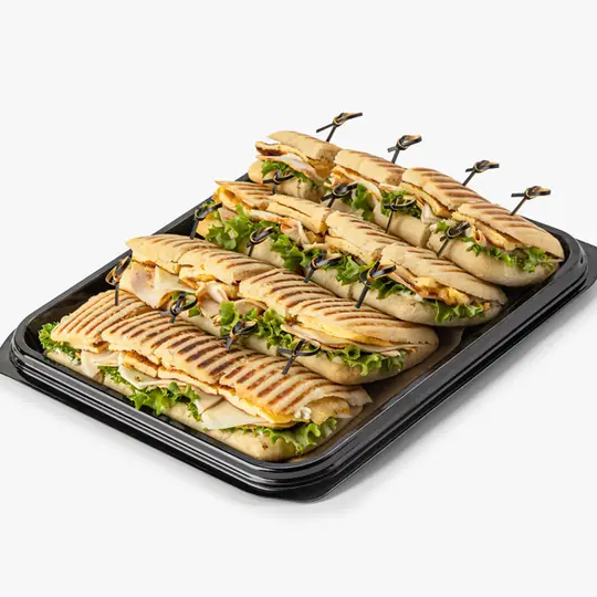 Панини с&nbsp;курицей, 16 шт