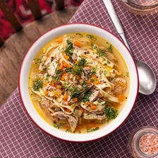 Суп с&nbsp;лапшой и&nbsp;индейкой