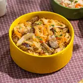 Тушёная капуста с&nbsp;колбасками