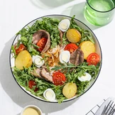 Салат с&nbsp;квашеной капустой и&nbsp;языком