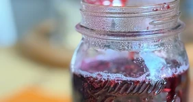 Быстрое черничное варенье