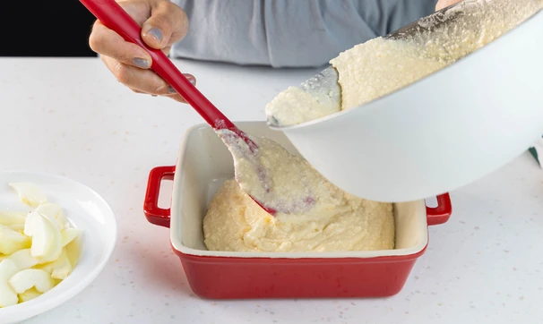 Пирог с&nbsp;творогом и&nbsp;яблоками , шаг 5/8